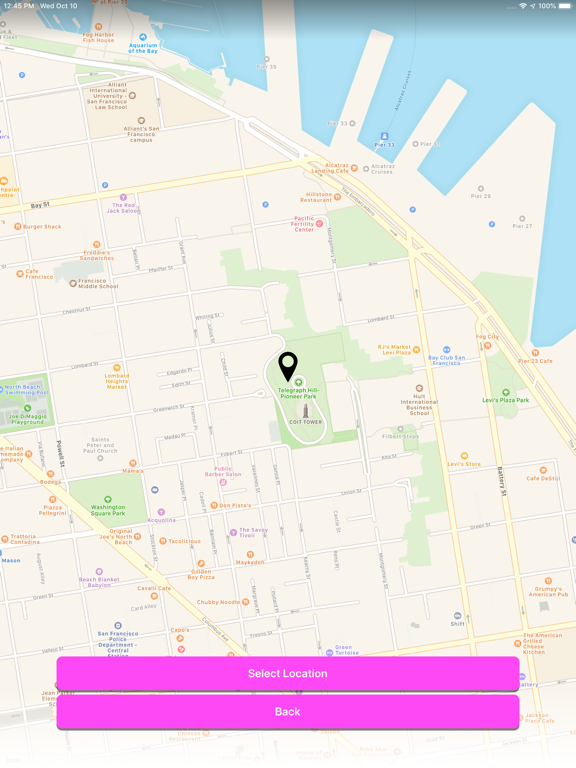 MeetHere - meetup with friends iPad screenshot 2 - Social Networking app