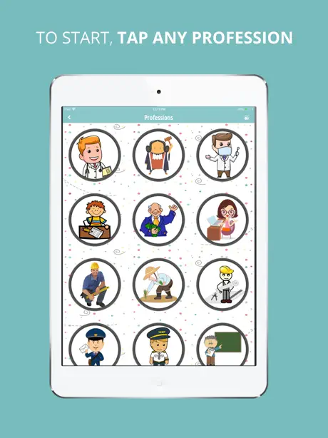 Learn Professions in Russian