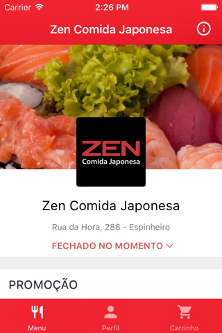 Zen Comida Japonesa Delivery screenshot 2