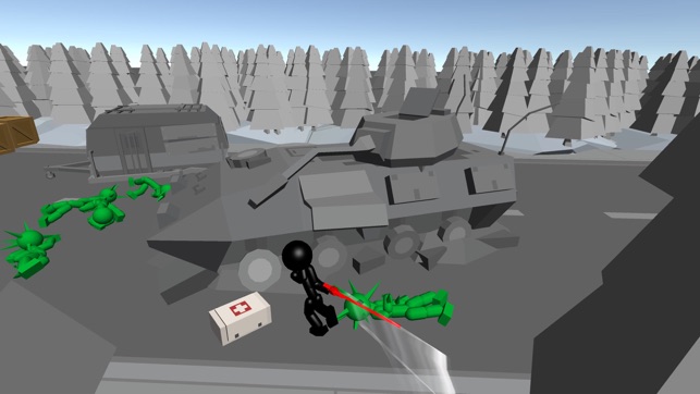 Stickman Killing Zombie 3D Pro(圖3)-速報App