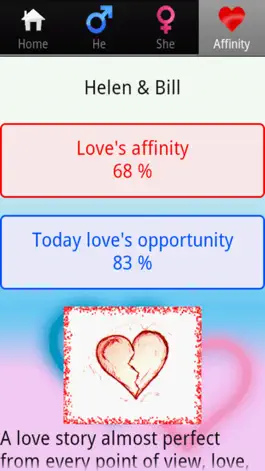 Game screenshot Love Affinity Test hack