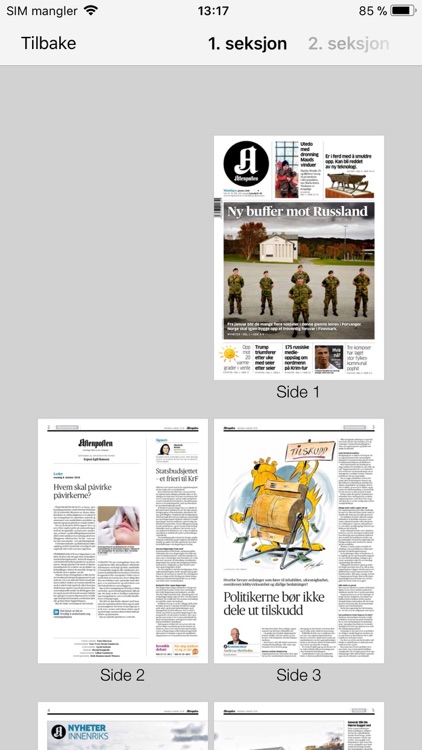 Aftenposten eAvis screenshot-4