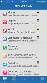 EMS ALS Guide screenshot