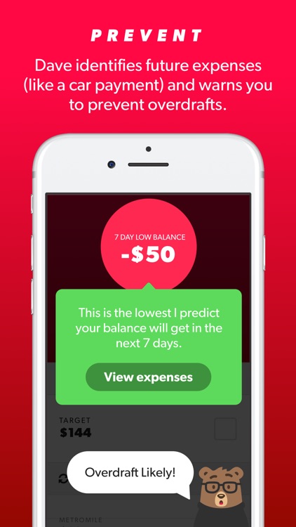 Dave: Outsmart Overdrafts