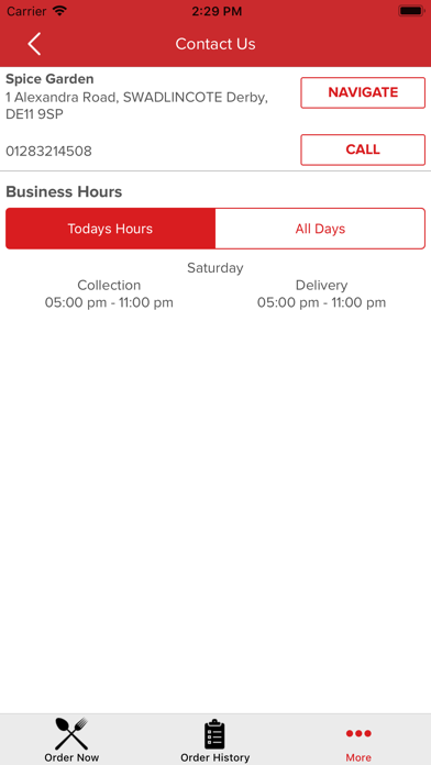 How to cancel & delete Spice Garden Swadlincote from iphone & ipad 3