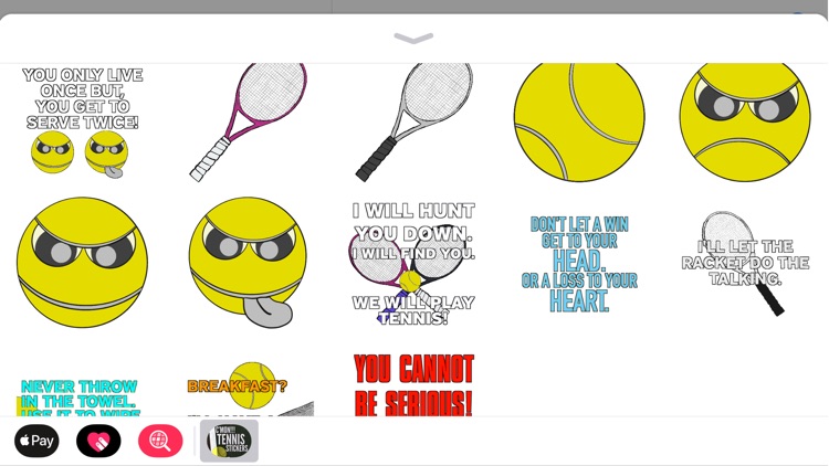 C'mon!!! Tennis Stickers screenshot-3