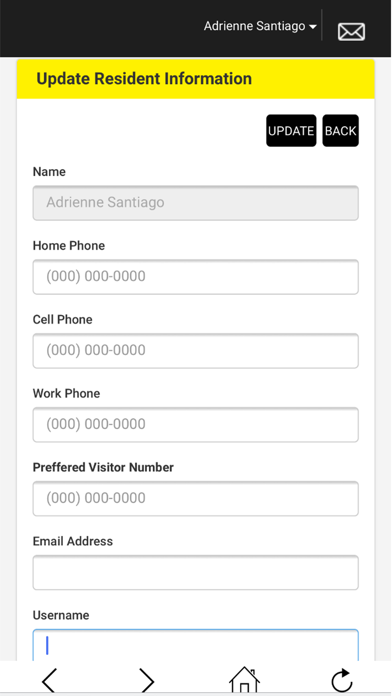 NINES Resident Portal screenshot 2