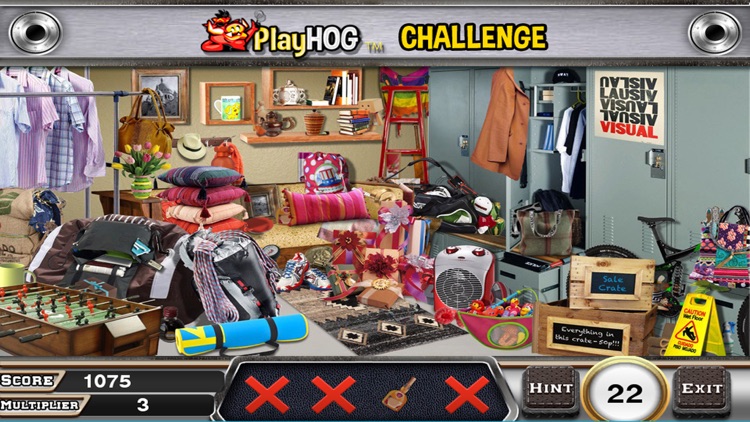 The locker room Hidden Objects