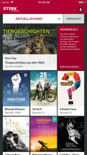 Kino Sterk screenshot 1