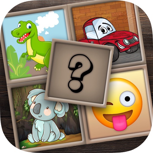 Memory cards - game icon