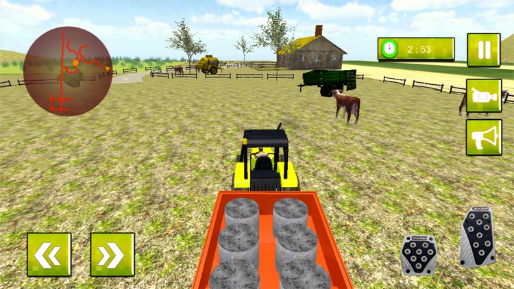 Euro Farm Tractor Driving game