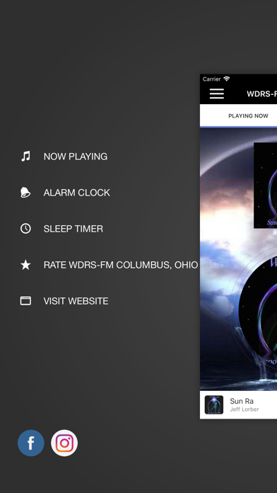 WDRS-FM Columbus, Ohio iPhone screenshot 2 - Music app