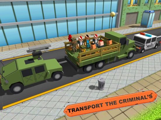 Blocky US Criminal Transport