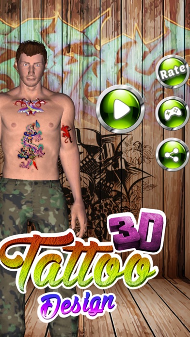 Tattoo Design 3D Master Pro screenshot 4