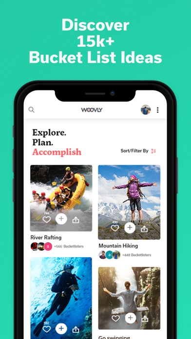 Woovly: The Bucket List App screenshot 3