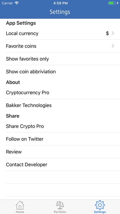 Crypto Ticker Pro screenshot 4