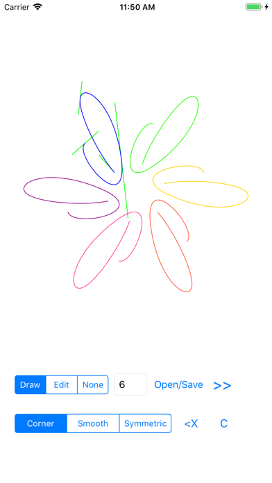 KaleidoCurve iPhone screenshot 2 - Entertainment app