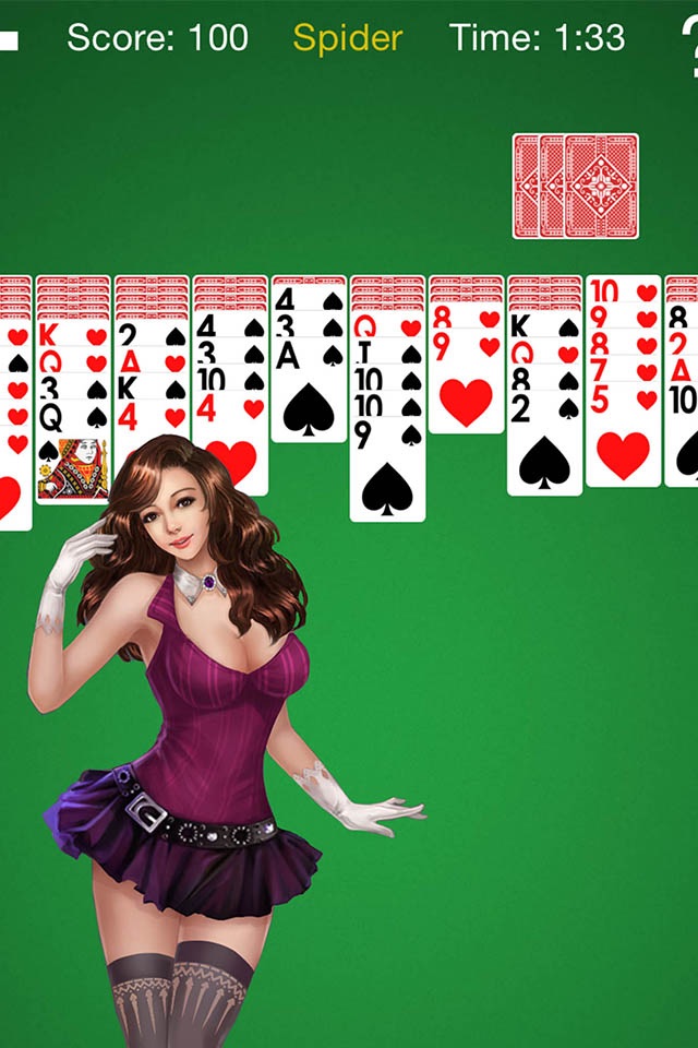 Spider Solitaire Card Pack screenshot 2