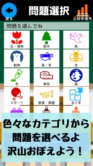 いろんな種類の漢字の読みをおぼえよう 難読漢字クイズ をapp Storeで
