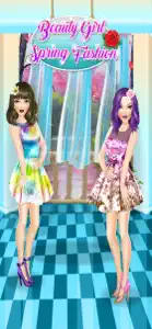 Beauty Girl Spring Fashion screenshot #5 for iPhone