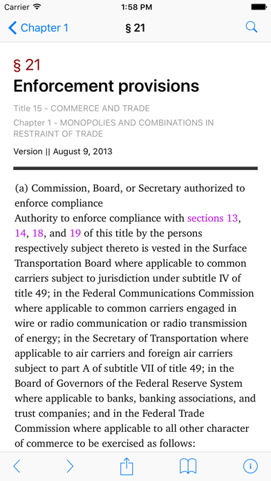 How to cancel & delete 15 USC - Commerce and Trade (LawStack Series) from iphone & ipad 2