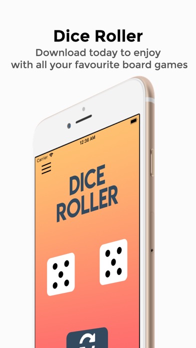 Dice Roller - Random Generator Screenshot 1