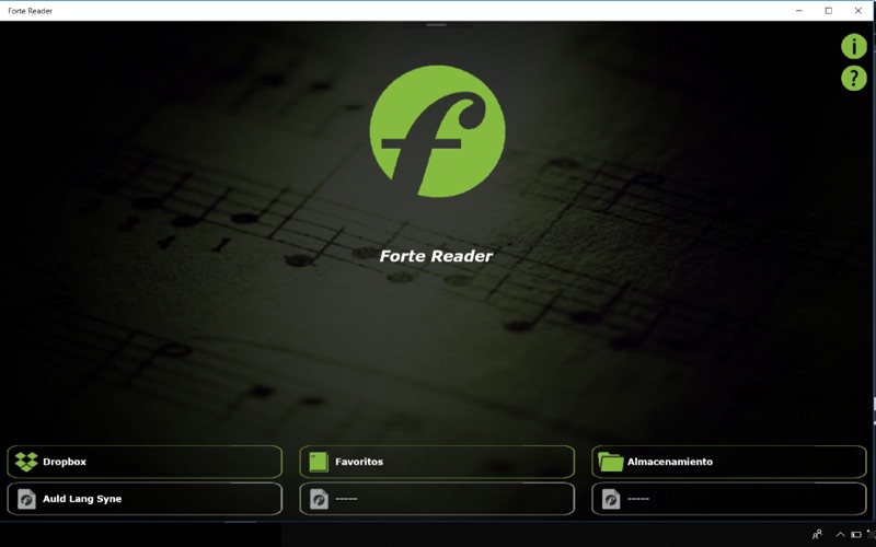 Screenshot #1 pour ForteReader