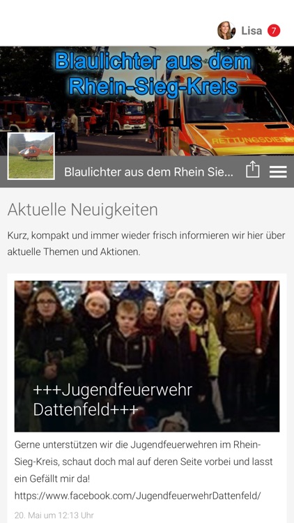 Blaulichter Rhein Sieg Kreis