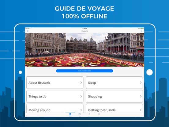 Screenshot #4 pour Bruxelles Guide Voyage avec Offline Maps