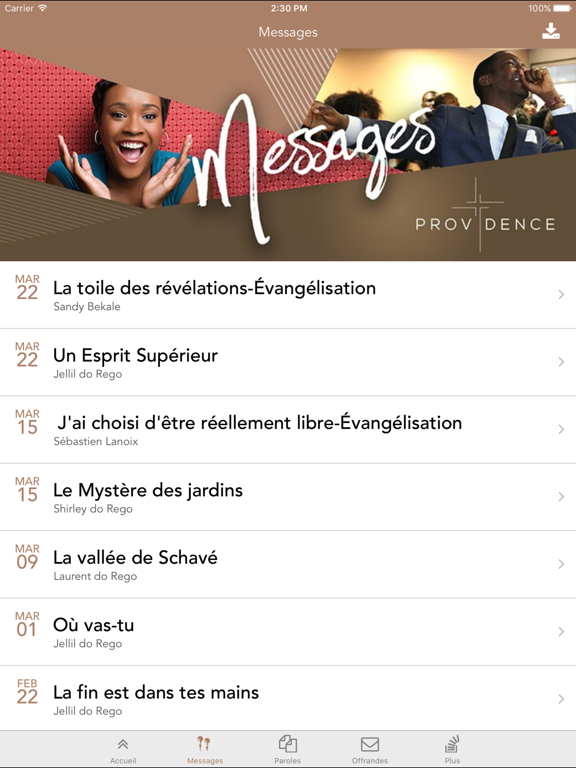 Screenshot #6 pour Providence église