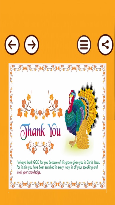 Happy Thanksgiving Day Cards screenshot 2