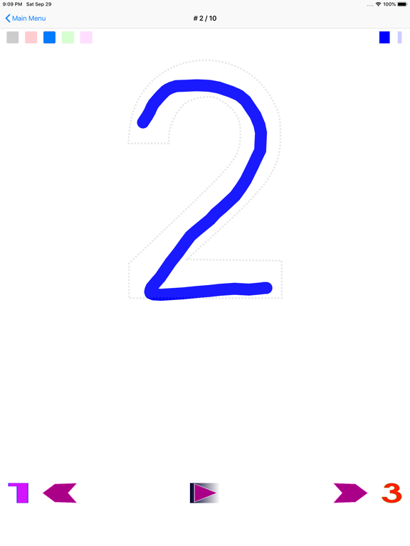 Kazakh Numbers, Shapes Colors iPad screenshot