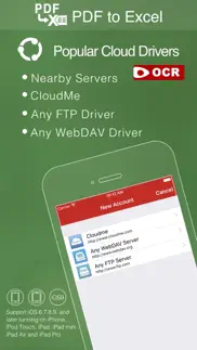 pdf to excel with ocr lite iPhone Captures Décran 4