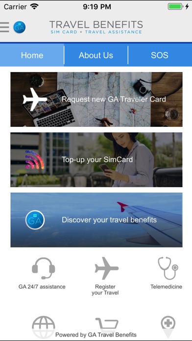 GA Travel Benefits screenshot 2