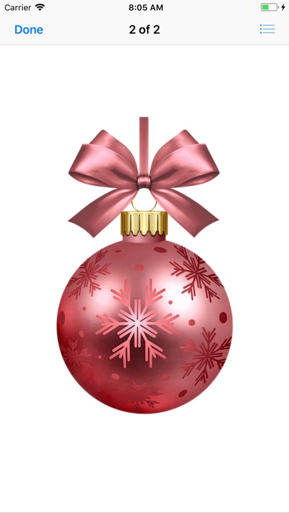 Christmas Bauble Stickers screenshot-3