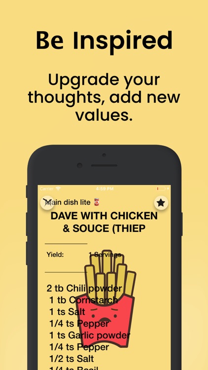 Chef - Recipes Creative bot