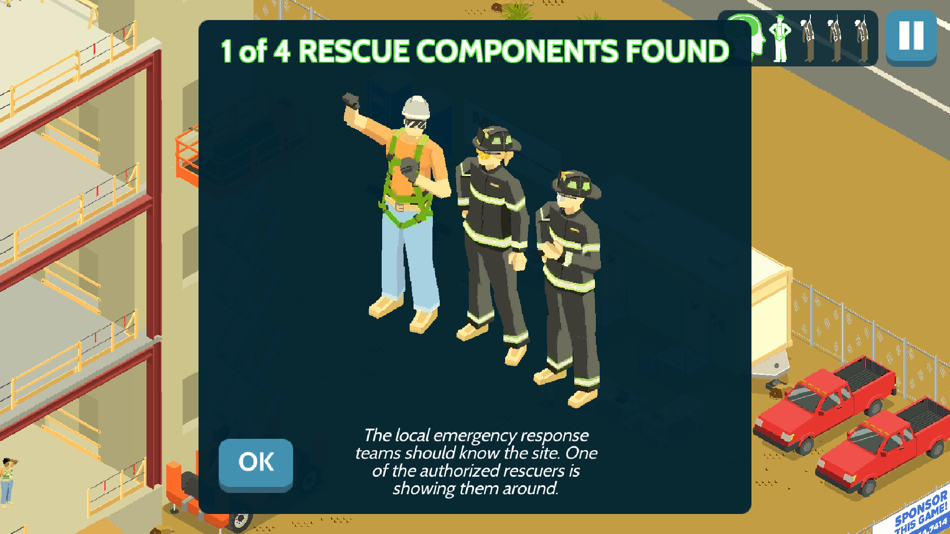 #3. Site Coach: Fall Hazards (iOS) Podle: Simcoach Games