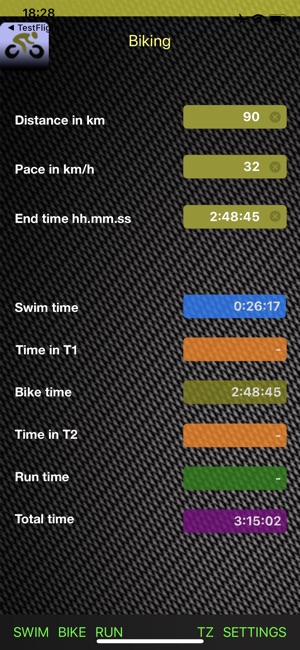 Triathlon-Calc(圖2)-速報App