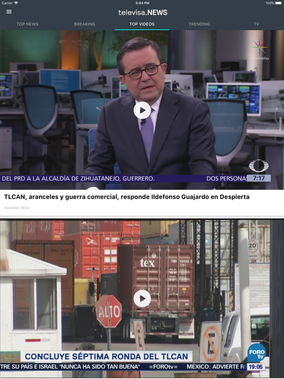 Screenshot #5 pour Noticieros Televisa