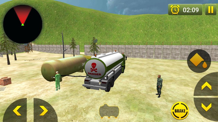Army Oil Truck Adventure Pro