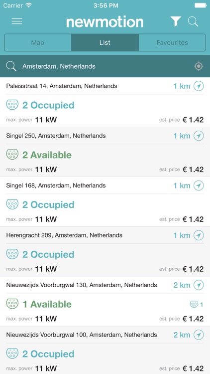 NewMotion: Charge network for electric vehicles screenshot-3