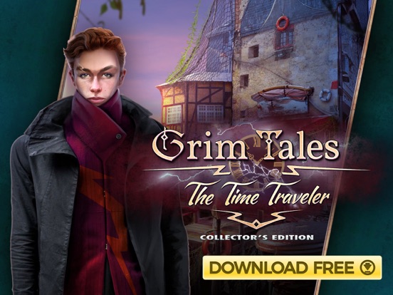 Grim Tales: The Time Traveler iPad app afbeelding 5