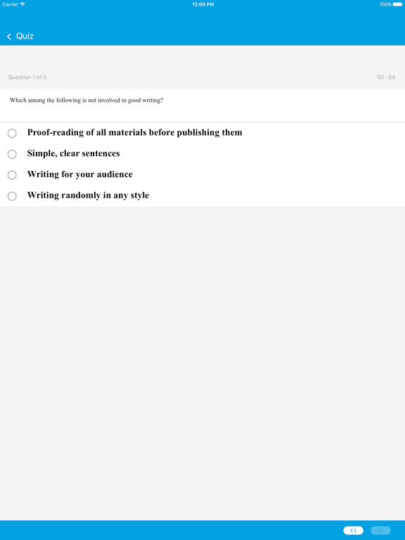 Learn English Writing iPad screenshot 5 - Reference app