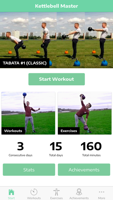 Kettlebell Exercise Guide PRO Screenshot on iOS
