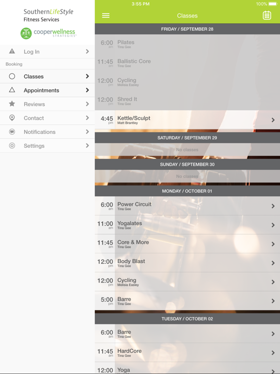 Screenshot #5 pour Southern LifeStyle Fitness