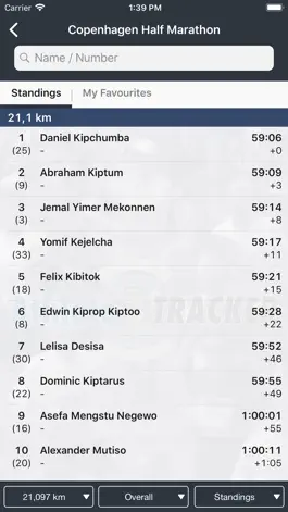 Game screenshot AthleteTRACKER apk