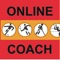 Mit der OnlineCoach App bekommst du kostenlosen Zugang auf 10'000 Übungen aus 13 Sportarten