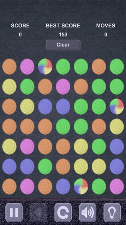 Color Bubbles in line