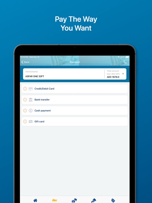 Asfar Yachts iPad screenshot 4 - Travel app