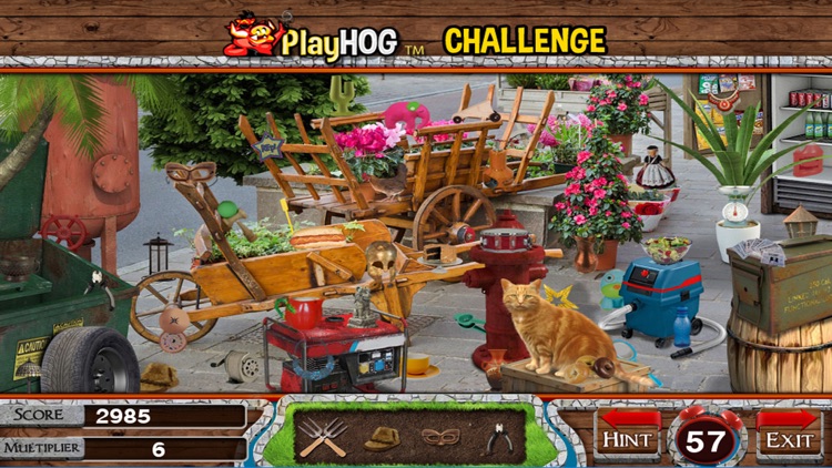 Wooden Cart Hidden Object Game